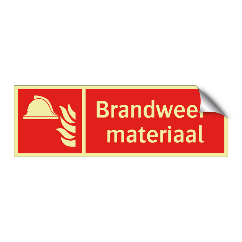 Brandweer- materiaal