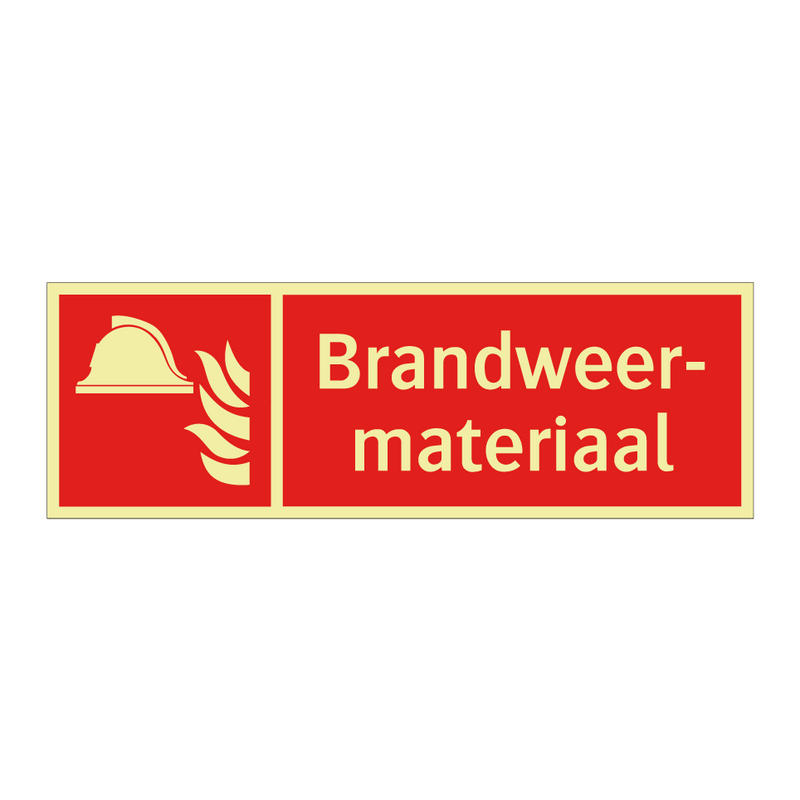 Brandweer- materiaal