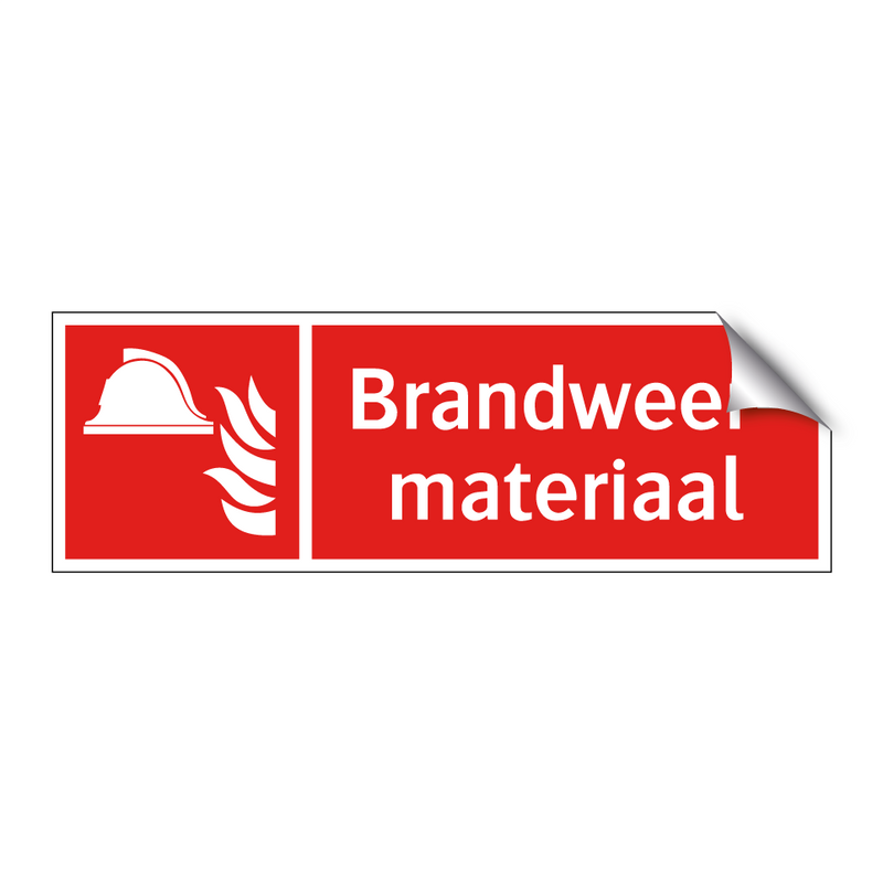 Brandweer- materiaal