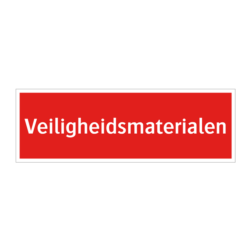 Veiligheidsmaterialen & Veiligheidsmaterialen & Veiligheidsmaterialen & Veiligheidsmaterialen