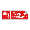 Toegang brandweer