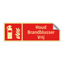 Houd Brandblusser Vrij