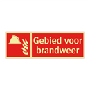 Gebied voor brandweer