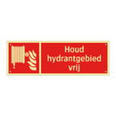 Houd hydrantgebied vrij