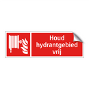 Houd hydrantgebied vrij