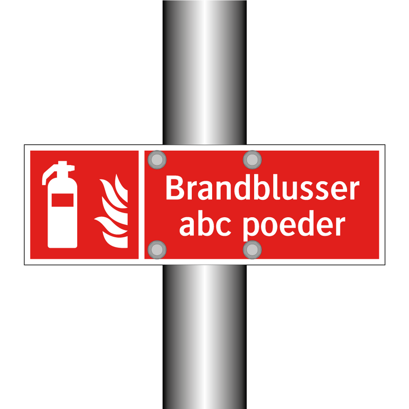 Brandblusser abc poeder