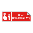 Houd Brandalarm Vrij