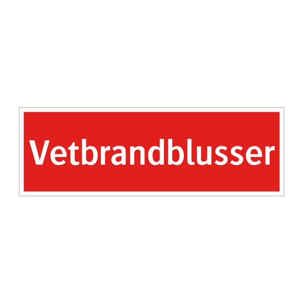 Vetbrandblusser & Vetbrandblusser & Vetbrandblusser & Vetbrandblusser & Vetbrandblusser