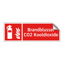 Brandblusser CO2 Kooldioxide