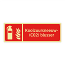 Koolzuursneeuw- (C02) blusser