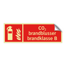 CO₂ brandblusser brandklasse B