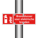 Brandblusser voor elektrische branden
