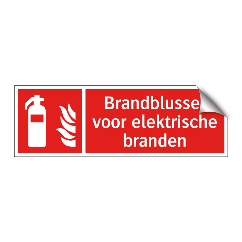 Brandblusser voor elektrische branden