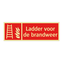 Ladder voor de brandweer