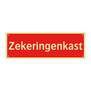 Zekeringenkast & Zekeringenkast & Zekeringenkast & Zekeringenkast