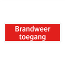 Brandweer toegang & Brandweer toegang & Brandweer toegang & Brandweer toegang & Brandweer toegang