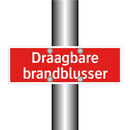 Draagbare brandblusser & Draagbare brandblusser & Draagbare brandblusser