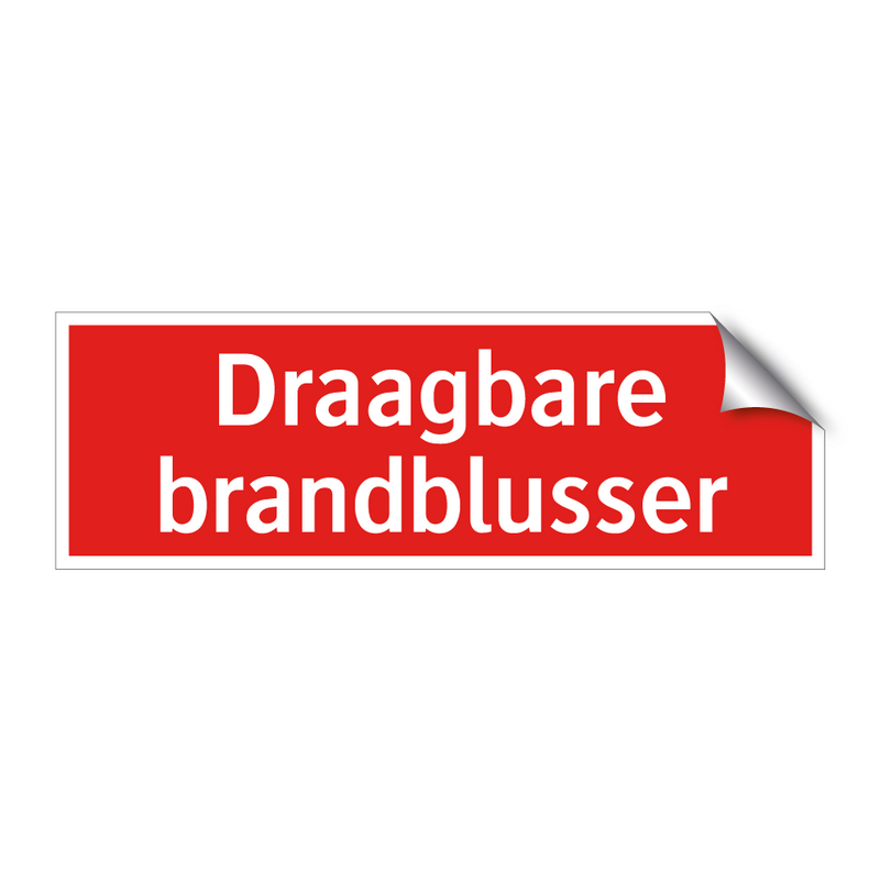 Draagbare brandblusser & Draagbare brandblusser & Draagbare brandblusser & Draagbare brandblusser