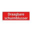 Draagbare schuimblusser & Draagbare schuimblusser & Draagbare schuimblusser