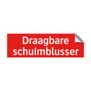Draagbare schuimblusser & Draagbare schuimblusser & Draagbare schuimblusser