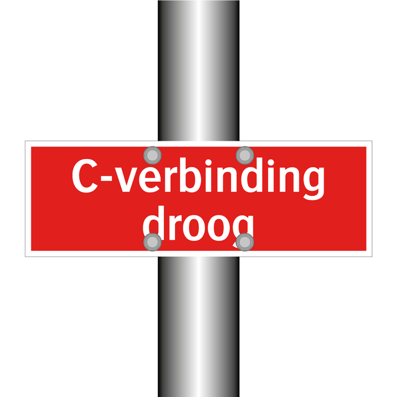 C-verbinding droog & C-verbinding droog & C-verbinding droog