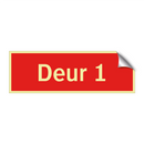 Deur 1 & Deur 1 & Deur 1 & Deur 1