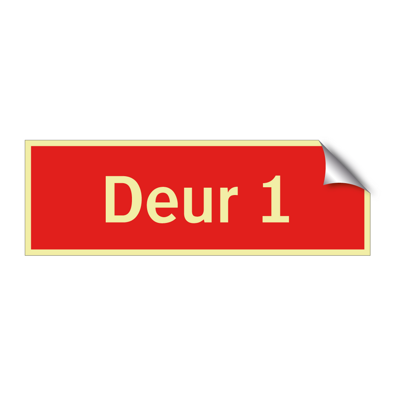 Deur 1 & Deur 1 & Deur 1 & Deur 1