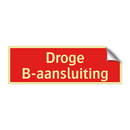 Droge B-aansluiting & Droge B-aansluiting & Droge B-aansluiting & Droge B-aansluiting