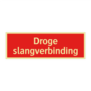 Droge slangverbinding & Droge slangverbinding & Droge slangverbinding & Droge slangverbinding
