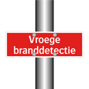 Vroege branddetectie & Vroege branddetectie & Vroege branddetectie