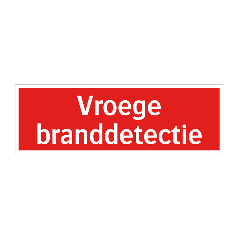 Vroege branddetectie & Vroege branddetectie & Vroege branddetectie & Vroege branddetectie