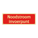 Noodstroom invoerpunt & Noodstroom invoerpunt & Noodstroom invoerpunt & Noodstroom invoerpunt