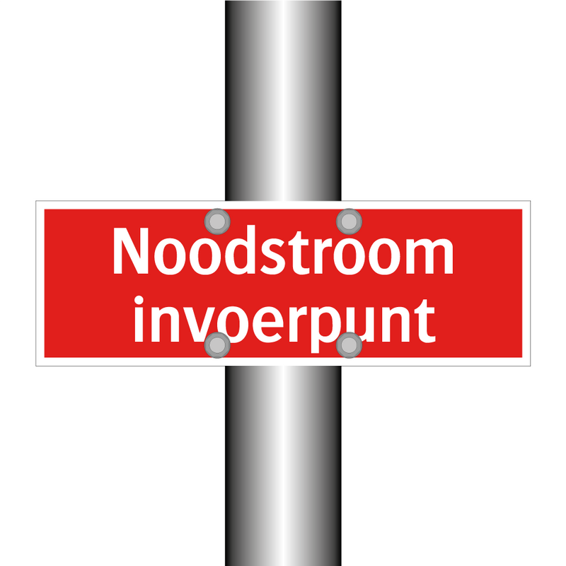 Noodstroom invoerpunt & Noodstroom invoerpunt & Noodstroom invoerpunt