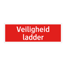 Veiligheid ladder & Veiligheid ladder & Veiligheid ladder & Veiligheid ladder & Veiligheid ladder