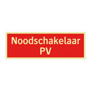 Noodschakelaar PV & Noodschakelaar PV & Noodschakelaar PV & Noodschakelaar PV & Noodschakelaar PV
