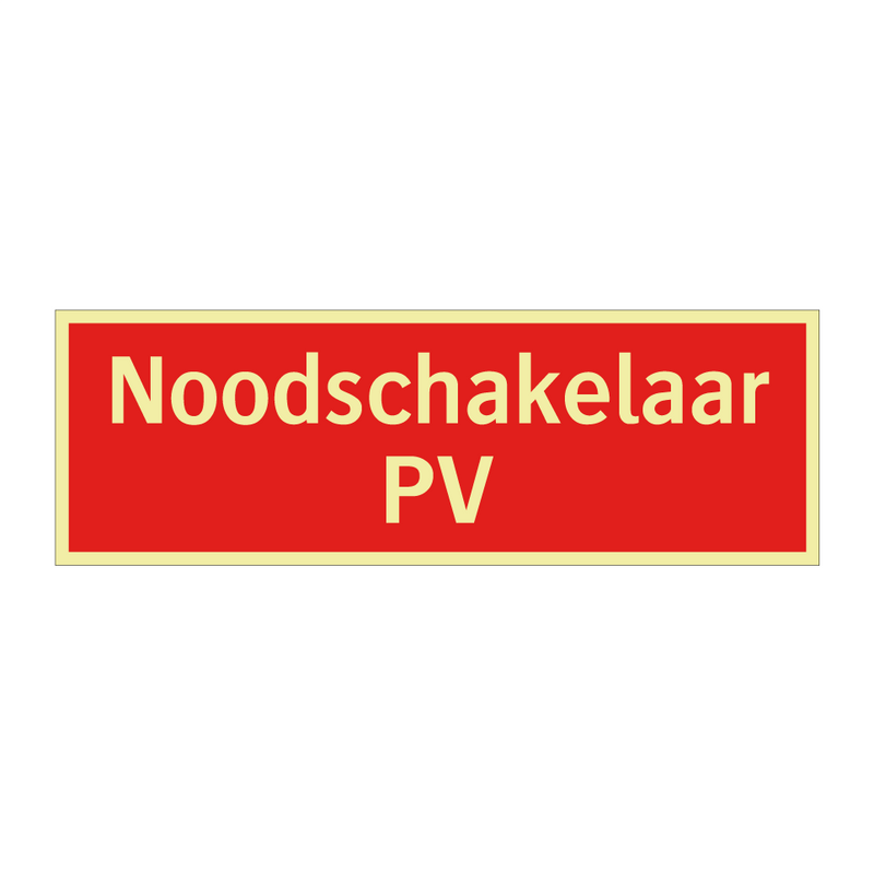 Noodschakelaar PV & Noodschakelaar PV & Noodschakelaar PV & Noodschakelaar PV & Noodschakelaar PV