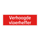 Verhoogde vloerheffer & Verhoogde vloerheffer & Verhoogde vloerheffer & Verhoogde vloerheffer