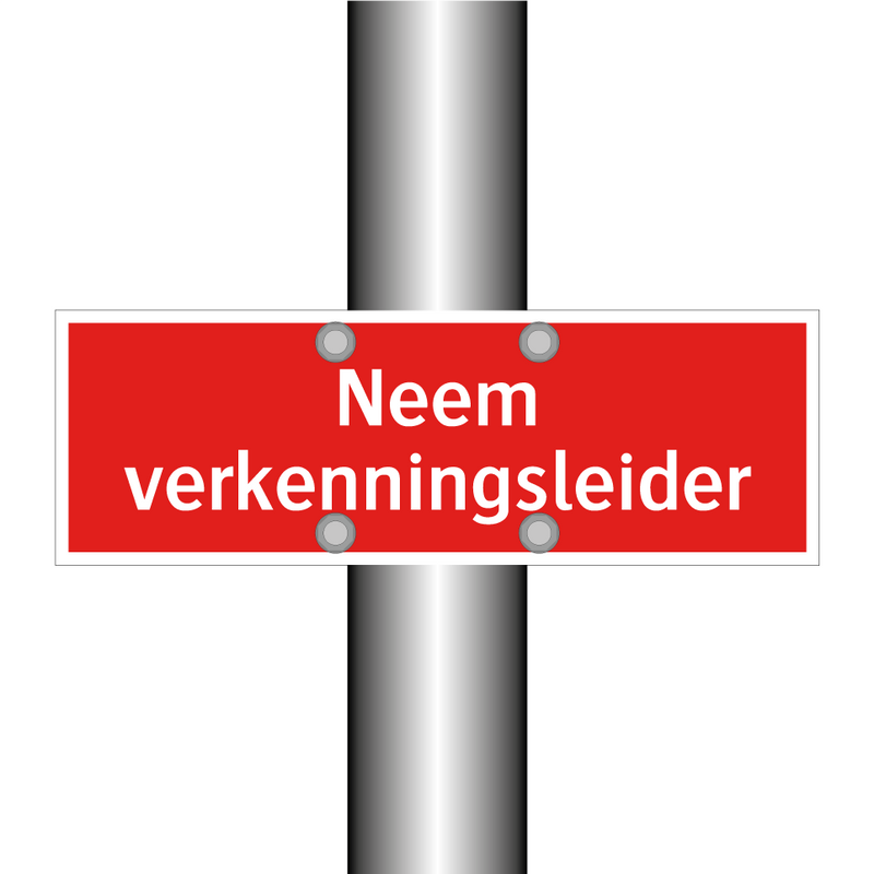 Neem verkenningsleider & Neem verkenningsleider & Neem verkenningsleider