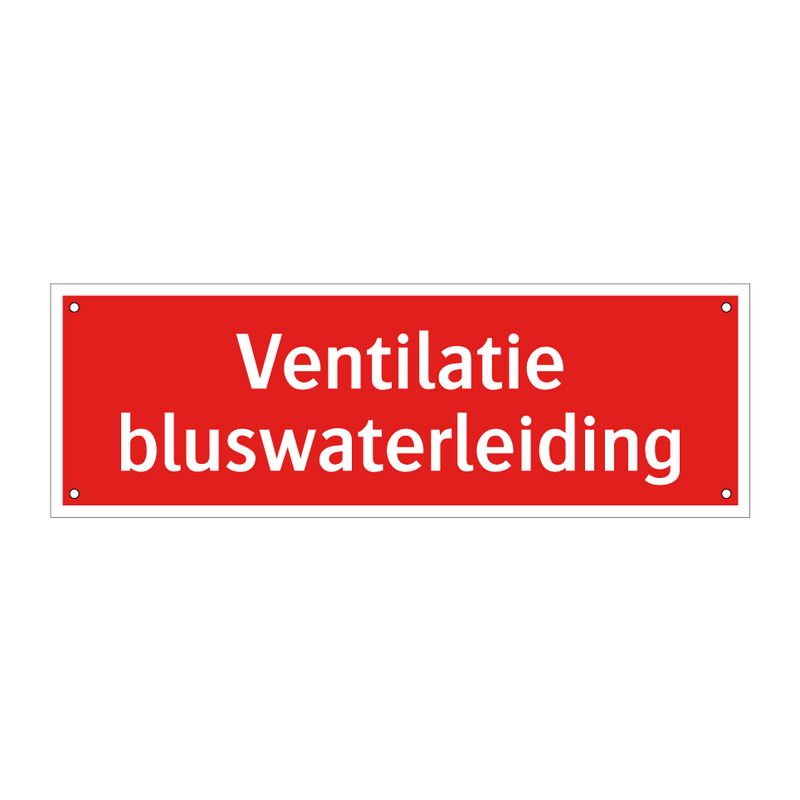 Ventilatie bluswaterleiding & Ventilatie bluswaterleiding & Ventilatie bluswaterleiding