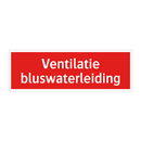 Ventilatie bluswaterleiding & Ventilatie bluswaterleiding & Ventilatie bluswaterleiding