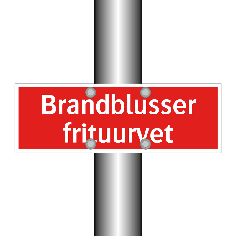 Brandblusser frituurvet & Brandblusser frituurvet & Brandblusser frituurvet