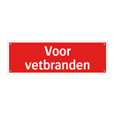 Voor vetbranden & Voor vetbranden & Voor vetbranden & Voor vetbranden & Voor vetbranden