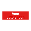 Voor vetbranden & Voor vetbranden & Voor vetbranden & Voor vetbranden & Voor vetbranden