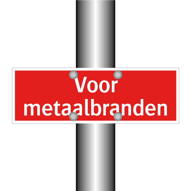 Voor metaalbranden & Voor metaalbranden & Voor metaalbranden