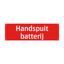 Handspuit batterij & Handspuit batterij & Handspuit batterij & Handspuit batterij