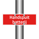 Handspuit batterij & Handspuit batterij & Handspuit batterij