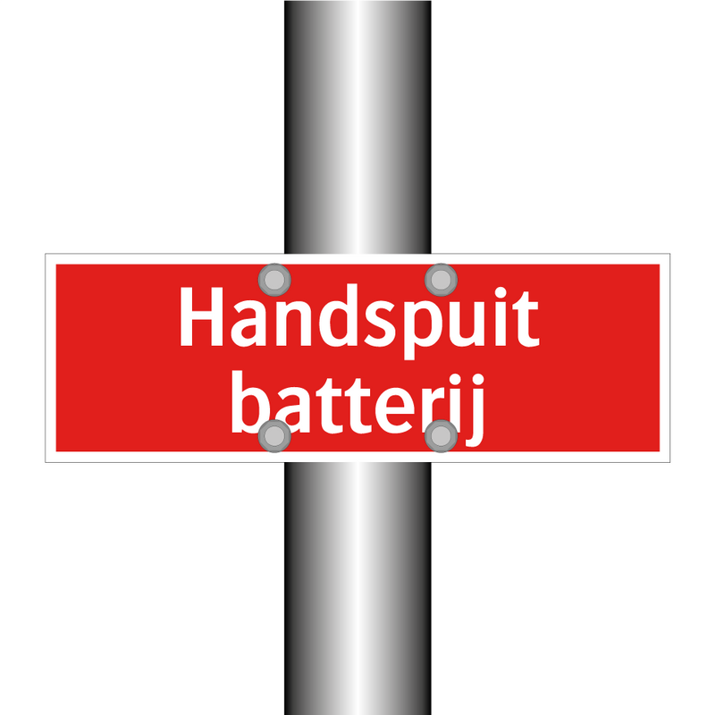 Handspuit batterij & Handspuit batterij & Handspuit batterij