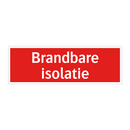 Brandbare isolatie & Brandbare isolatie & Brandbare isolatie & Brandbare isolatie