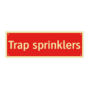 Trap sprinklers & Trap sprinklers & Trap sprinklers & Trap sprinklers