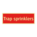 Trap sprinklers & Trap sprinklers & Trap sprinklers & Trap sprinklers & Trap sprinklers
